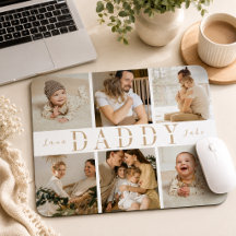 "Papai" Dia dos Pais Colagem de Fotos Infantil par