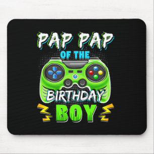 Mousepad Papai do Menino de Aniversário Vídeo de Correspond