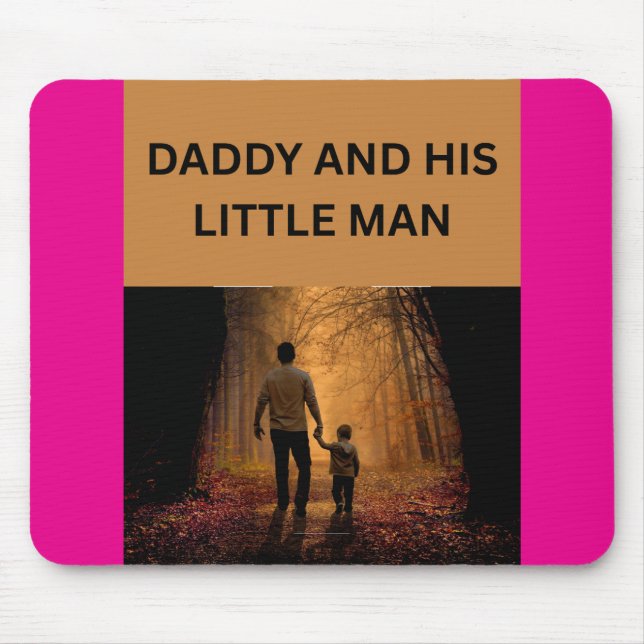 Mousepad Papai e seu homenzinho (Frente)