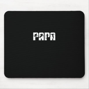 Mousepad Papai Esquiador Pai Esquiador Presente de Natal Fo