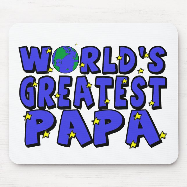 Mousepad Papai Mais Incrível do Mundo (Frente)