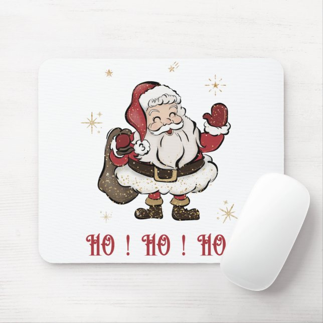 Mousepad Papai Noel (Com mouse)
