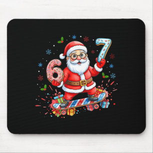 Mousepad Papai Noel 67 Meme Donut Skateboard Feliz Natal Me