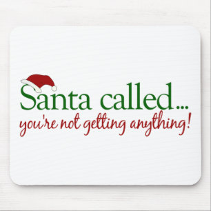 Mousepad Papai noel chamado