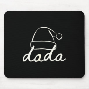 Mousepad Papai Noel Dada Primeiro Natal da Família Correspo