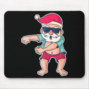 Mousepad Papai Noel Dança Floss Natal Presente de Natal 
