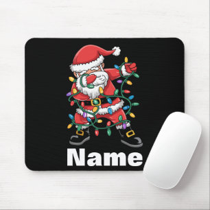 Mousepad Papai Noel Dançando Presente de Natal Personalizad