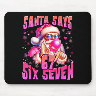 Mousepad Papai Noel Diz Seis Sete 6 7 Meme Papai Noel Nk Bo