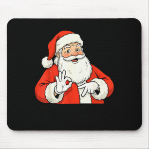 Mousepad Papai Noel Engraçado Diz Seis Sete Natal 67 Meme X
