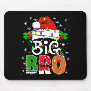Mousepad Papai Noel Irmão Mais Velho Anúncio de Novo Irmão