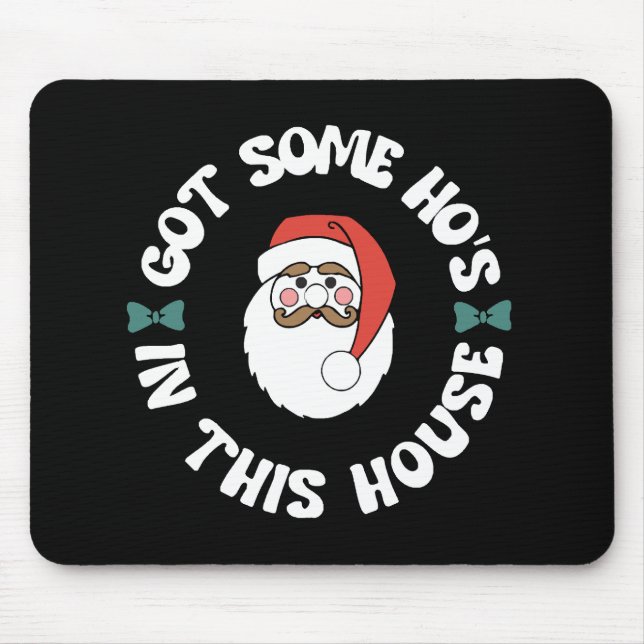 Mousepad Papai Noel Kawaii  (Frente)