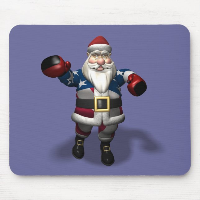 Mousepad Papai Noel no Boxing Day (Frente)