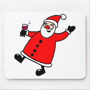Mousepad Papai noel Tipsy