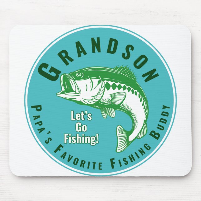 Mousepad Papai's Favite Fisheries Buddy (Frente)