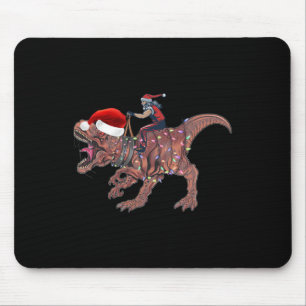 Mousepad Papais noeis Andando Dinossauros T Rex Homens de N