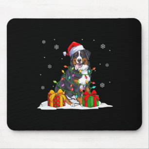 Mousepad Papais noeis berneses de árvores de natal montanhê
