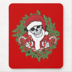 Mousepad Papais noeis - Caveira com Ferida