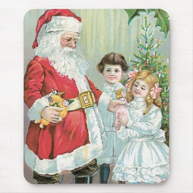 Mousepad Papais noeis Com Crianças (Frente)