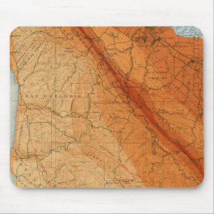 Mousepad Papais noeis Cruz quadrangulares mostrando intensi