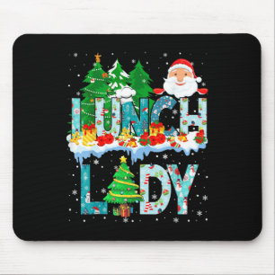 Mousepad Papais noeis da Árvore de Natal que combinam com a