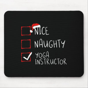 Mousepad Papais noeis da Lista de Natal para Instrutores Io