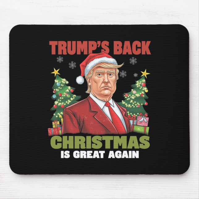 Mousepad Papais noeis Dança de Trump Tornem o Excelente de  (Frente)