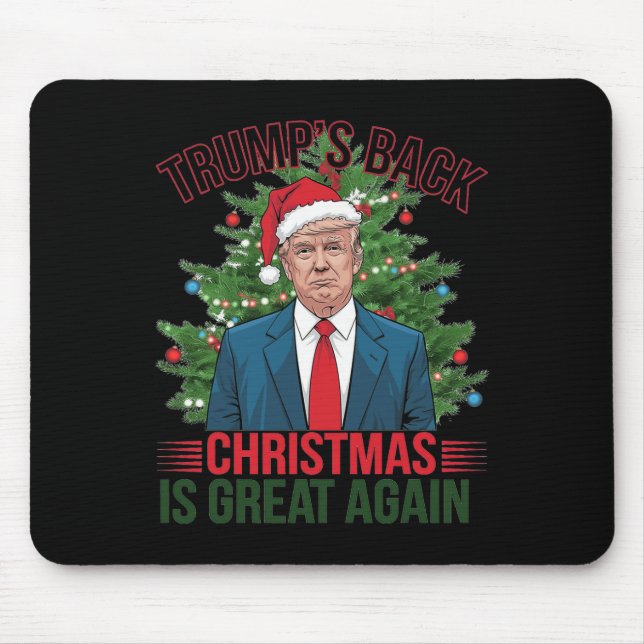 Mousepad Papais noeis Dança de Trump Tornem o Excelente de  (Frente)