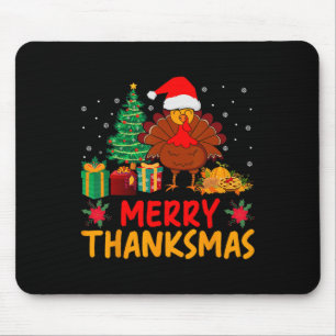 Mousepad Papais noeis de Ação de Graças de Natal para a Tur