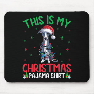 Mousepad Papais noeis de Árvore de Natal Feia - Natal de Cã
