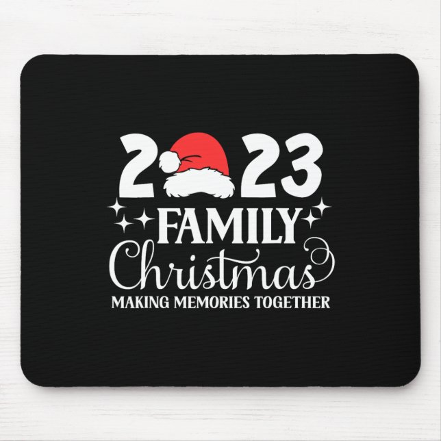 Mousepad Papais noeis De Esquadrão De Combinação De Natal D (Frente)