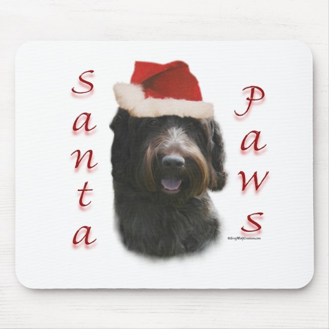 Mousepad Papais noeis de Griffon com Ponteiro por Fio (Frente)