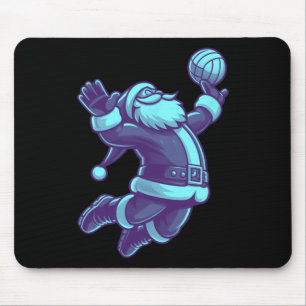 Mousepad Papais noeis de Natal do Natal de Voleibol Volleyb
