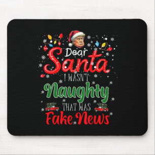 Mousepad Papais noeis de Natal Notícias falsas Engraçadas X