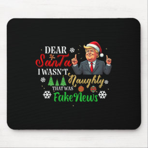 Mousepad Papais noeis de Natal Notícias falsas Engraçadas X