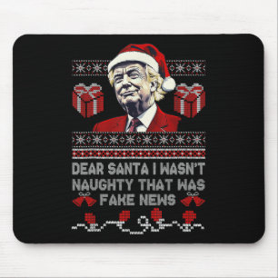 Mousepad Papais noeis de Natal Notícias falsas Engraçadas X