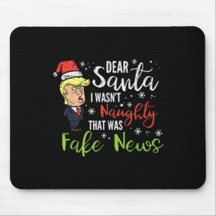 Mousepad Papais noeis de Natal Notícias Falso Engraçado Xma