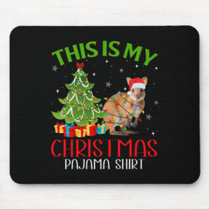 Mousepad Papais noeis De Xmas Engraçados Luzes Este É Meu C