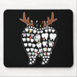 Mousepad Papais noeis dentístas Reindeer Xmas Dentista Nata<br><div class="desc">Papais noeis dentárias Reindeer Xmas Dentista Natal Dental</div>