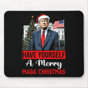 Mousepad Papais noeis Engraçados Tenham Um Feliz Natal