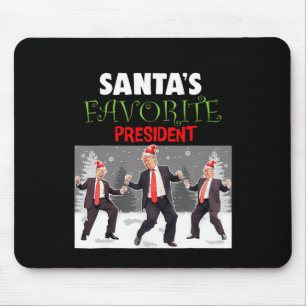 Mousepad Papais noeis Favoritos Papais noeis Trump Dance En