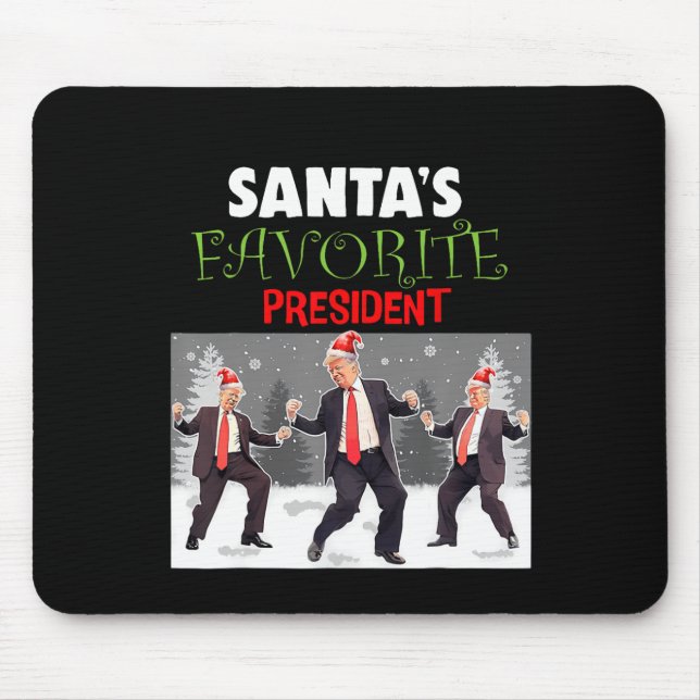 Mousepad Papais noeis Favoritos Papais noeis Trump Dance En (Frente)