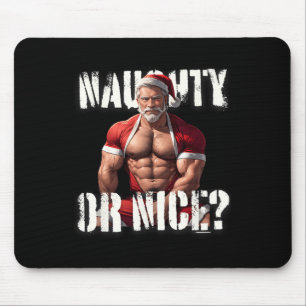 Mousepad Papais noeis gay Xmas - Pai Muscular Urso Belo Org