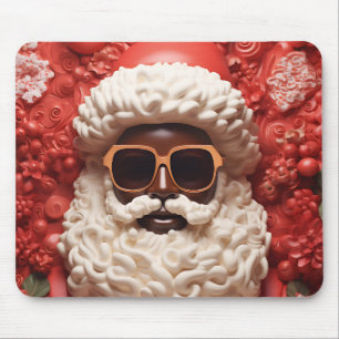 Mousepad Papais noeis negros Melanin Natal King Bruh Santo