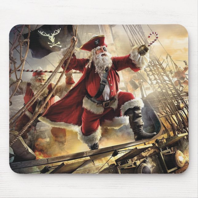 Mousepad papais noeis são piratas (Frente)
