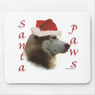 Mousepad Papais noeis Siberian Husky Paws