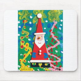Mousepad Papais noeis Winter Wonderland - Kids Art for CHOC
