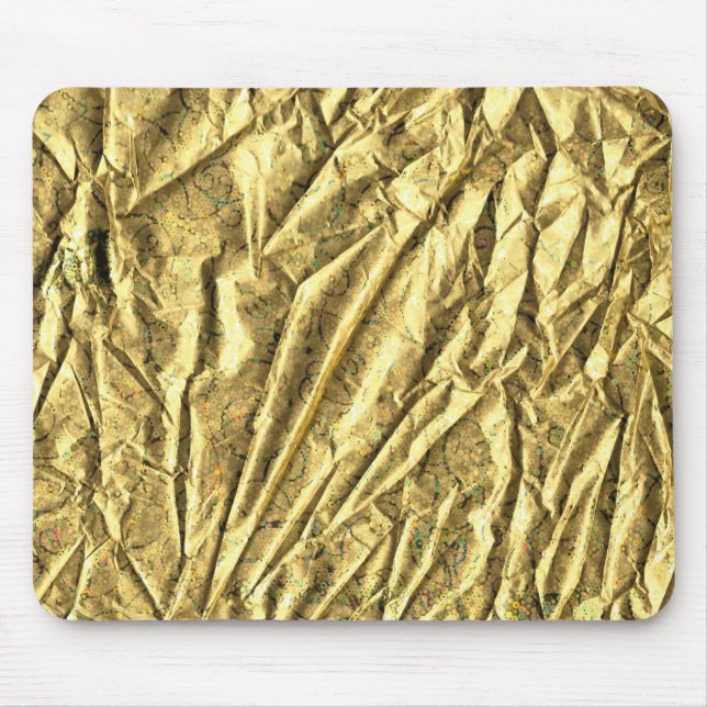 Mousepad Papel alumínio dourado brilhante (Frente)