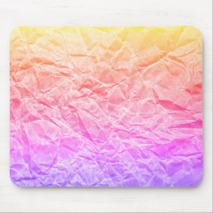 Mousepad Papel arco-íris rugoso rugoso