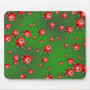 Mousepad Papel de parede do joaninha
