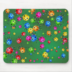 Mousepad Papel de parede do joaninha